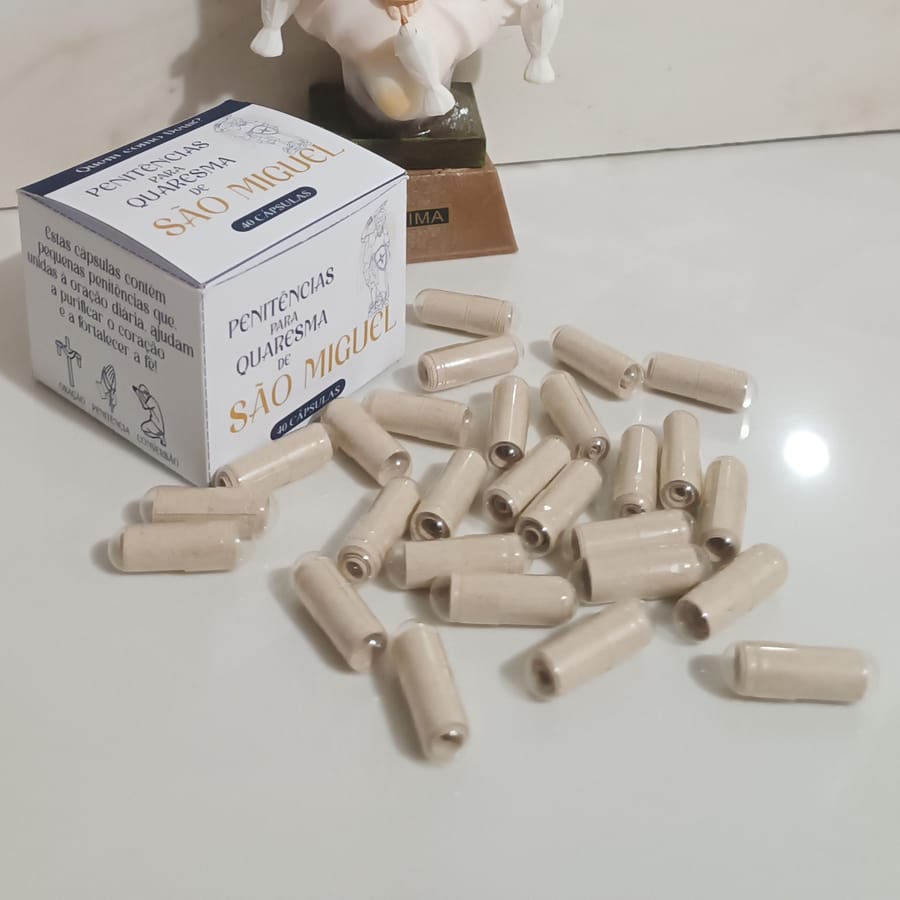Capsulas Penitências para a Quaresma